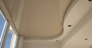 Натяжной потолок на балкон Мценск, цена 6076 руб.